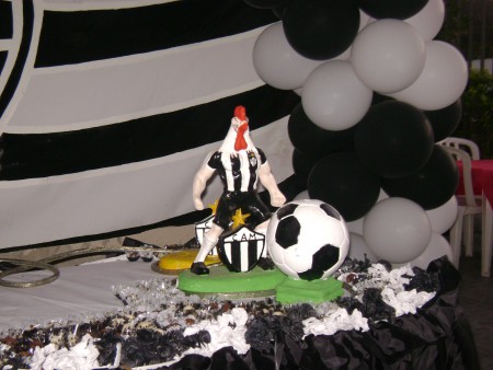 Decoração do atletico 
